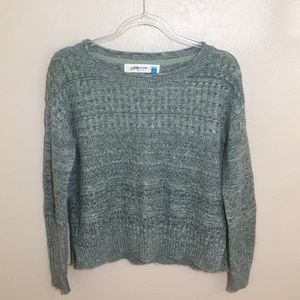 Sparrow Green Knit Sweater Sz S